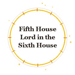 Fifth House Lord in the Sixth House